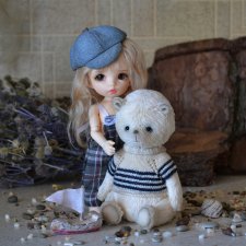 Энджи мишкодел и малыш Тим.