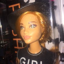 Барби Barbie Fashionistas пышка 64 в шляпе