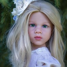 Ноэль (Noelle). ООАК Готц (Gotz). Зелёные глазки