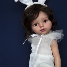 Зайка. ООАК куклы Paola Reina Паола Рейна.