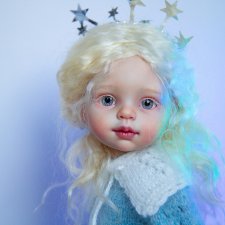Снежинка ❄️ ООАК куколки Паола Рейна Paola Reina