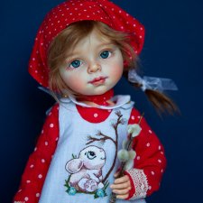 Вербочка 🌿 ООАК куколки Паола Рейна Paola Reina.