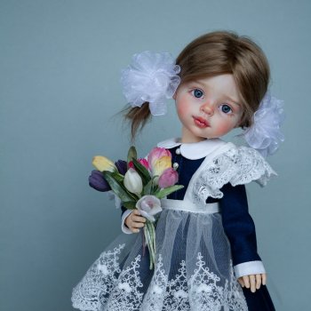 Первоклашка 🔔ООАК куколки Паола Рейна Paola Reina