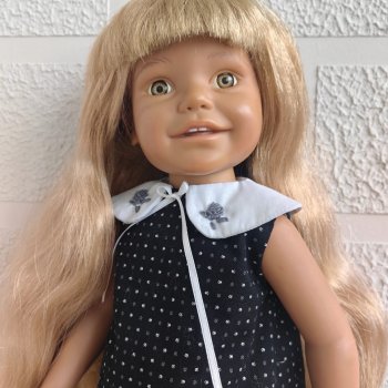 Платье для Дианки, или челлендж "Я тебя слепила, из того что было")))