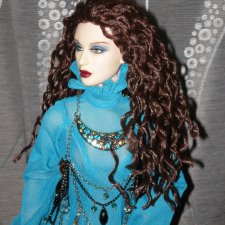 Как я убирала позеленения с куклы