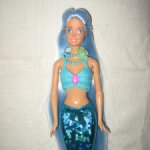 Bath Magic Barbie 1991 перепрошитая голова на теле барби русалки