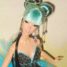 Фантазийный помпадур для динамитки