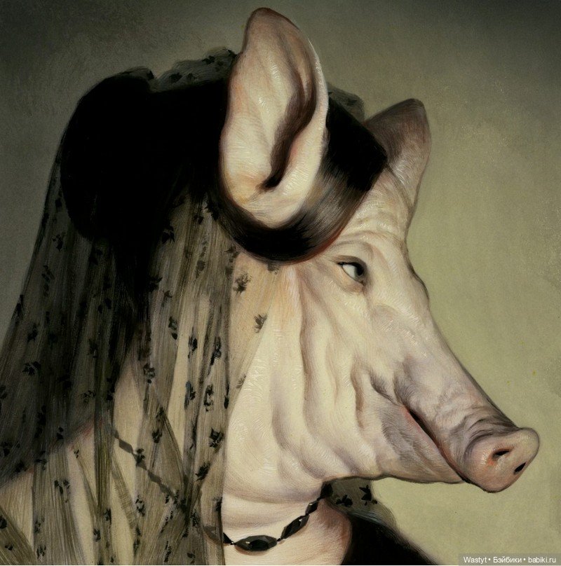 Фантастические миры Билла Майера: звериная аристократия в технике гуаши | Бэйбики Фантастические миры Билла Майера: звериная аристократия в технике гуаши