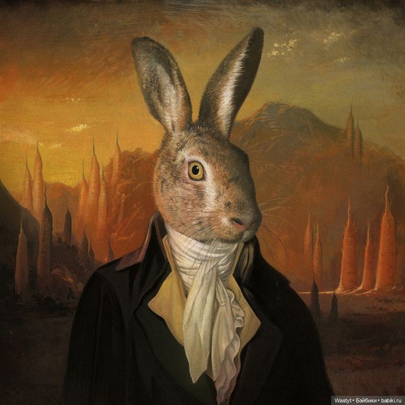 Фантастические миры Билла Майера: звериная аристократия в технике гуаши | Бэйбики Фантастические миры Билла Майера: звериная аристократия в технике гуаши (фото 2)