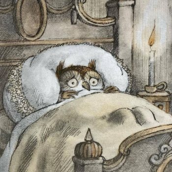 Уютный мир Арнольда Лобеля: иллюстрации к книге «Сова дома» (1975)