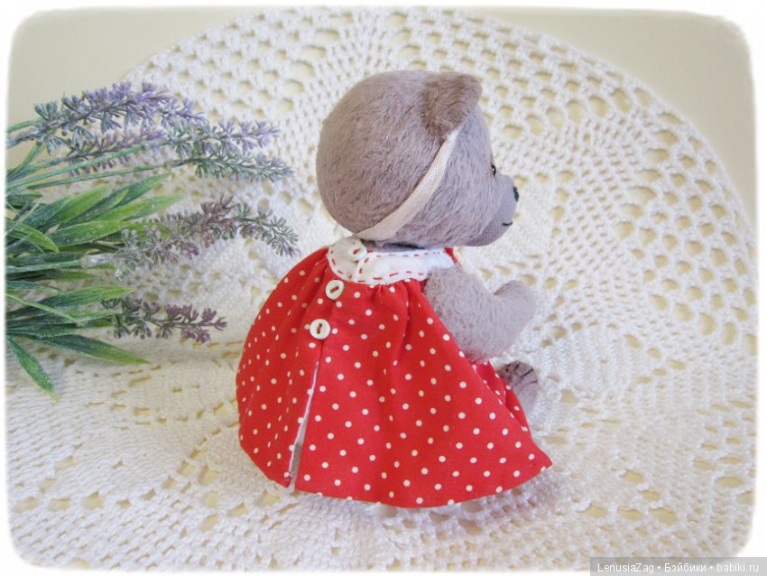 Мой подарок на 8 Марта - выкройка мишки Уленька 19 см