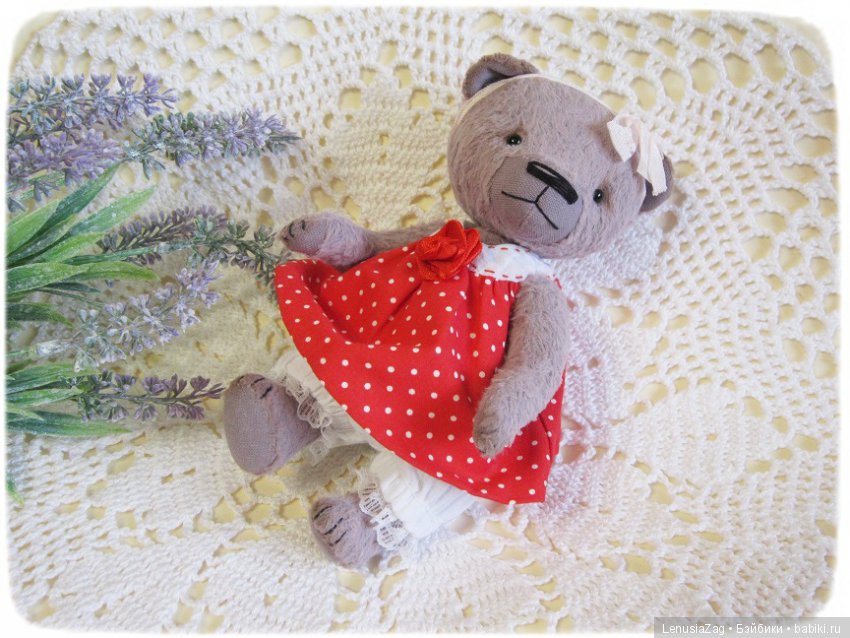 Мой подарок на 8 Марта - выкройка мишки Уленька 19 см