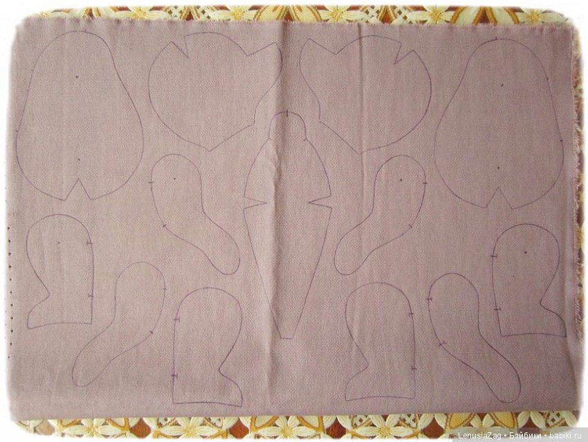 Мой подарок на 8 Марта - выкройка мишки Уленька 19 см (фото 3)