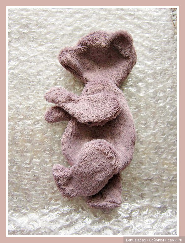 Мой подарок на 8 Марта - выкройка мишки Уленька 19 см (фото 4)