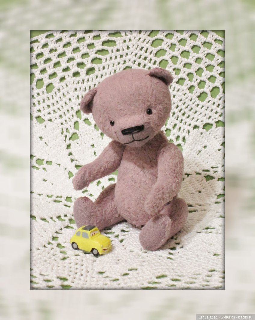 Мой подарок на 8 Марта - выкройка мишки Уленька 19 см