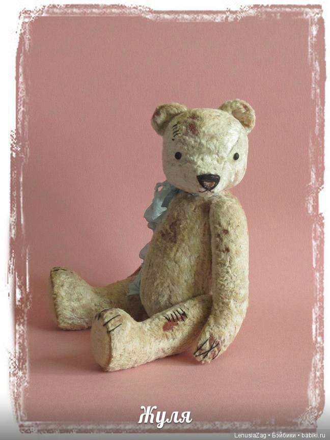 Выкройка мишки steiff 1930 года (фото 2)