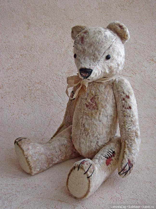 Выкройка мишки steiff 1930 года (фото 3)