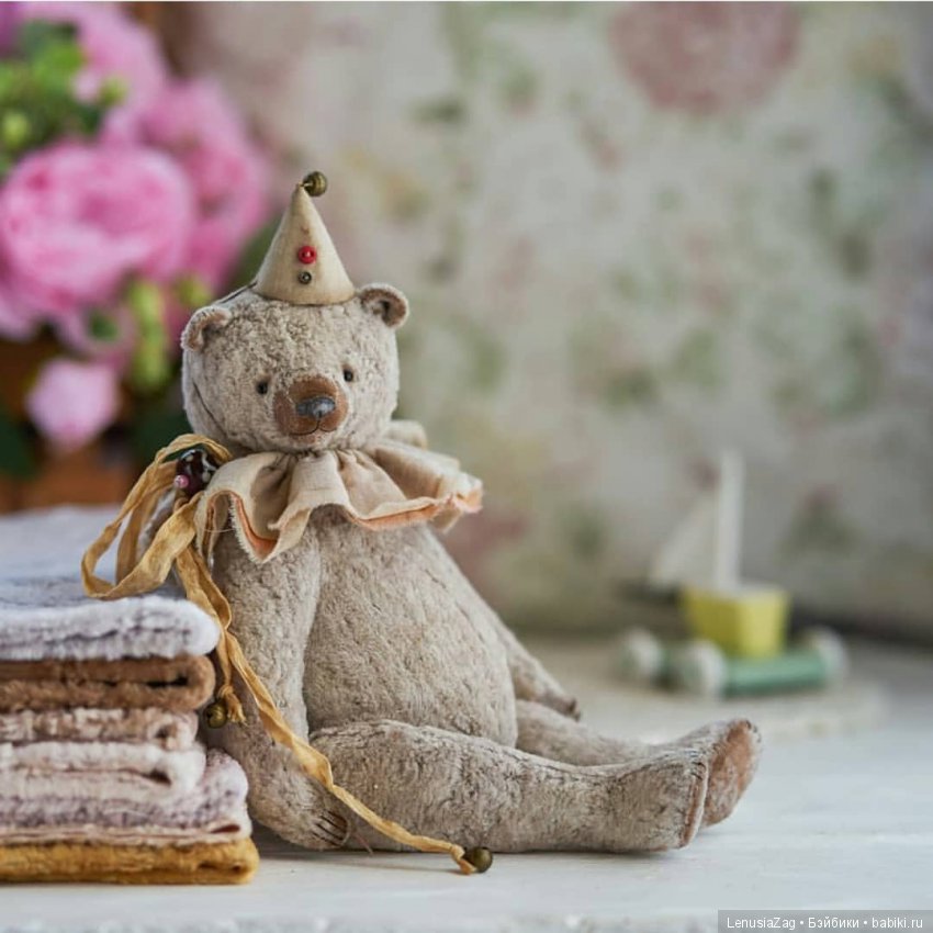 Выкройка мишки Игнат. Автор Олеся Гергель