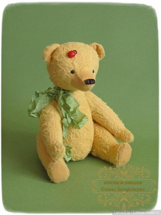 Мишка по выкройке Гузель Костыны (фото 2)