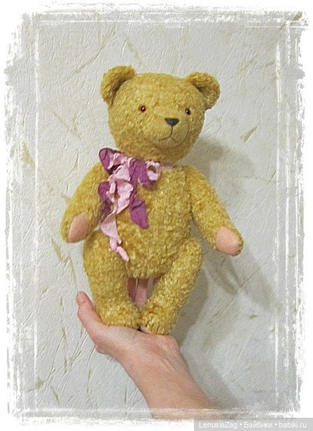 Мишка детства 24 см — Авторские мишки Тедди и друзья: фото