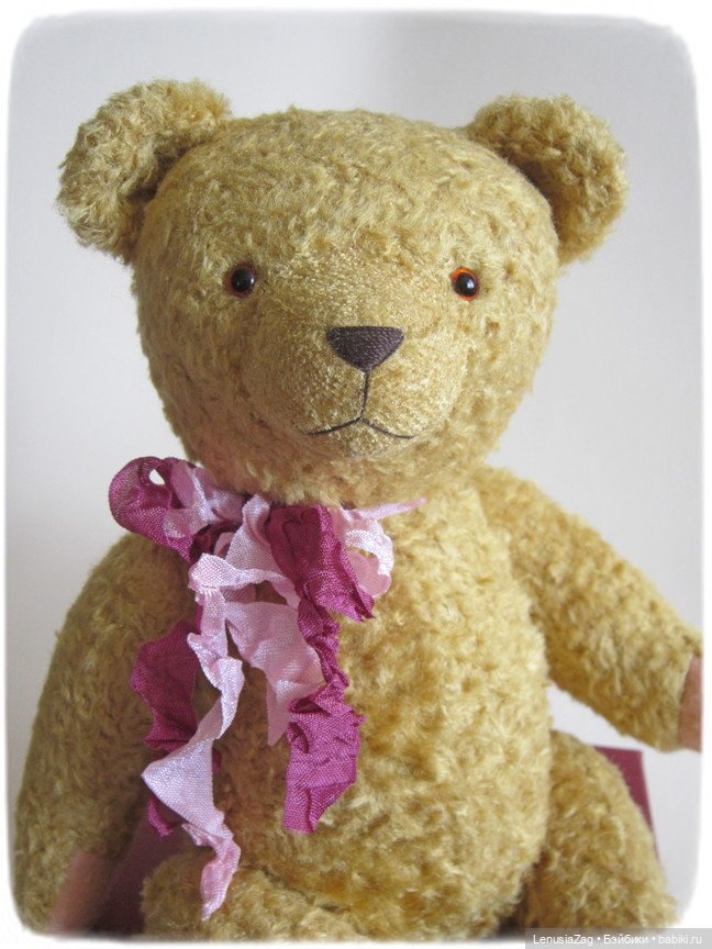 Мишка детства 24 см — Авторские мишки Тедди и друзья: фото (фото 6)