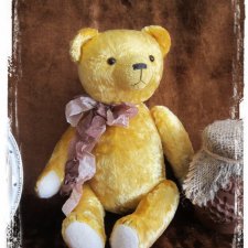 Знакомьтесь! У меня новый плюшевый мишутка - друг детства