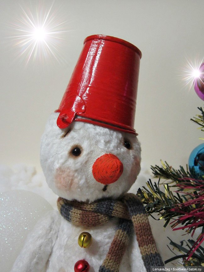 Снеговики в России — Авторские мишки Тедди и друзья: фото (фото 9)