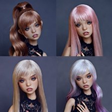 Парики на кукол Popovy Sisters