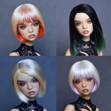 Парики на кукол Popovy Sisters