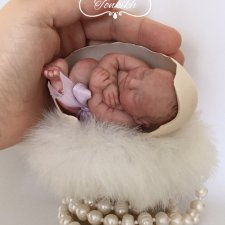 Крошка на ладошку из полимерной глины