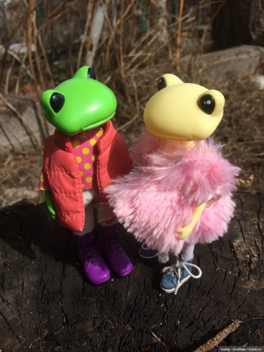 Мои лягухи... Коллекционные фигурки фирмы Wonder frog