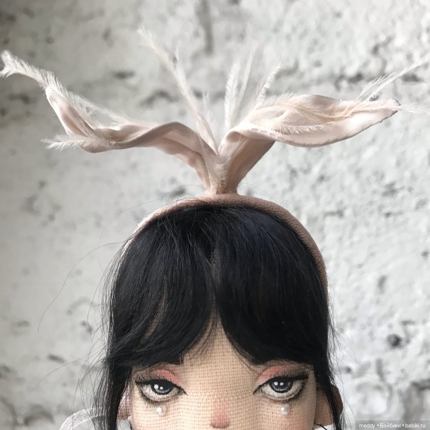 Первая кукла Нового Года, текстильная кукла Анастасии Угольниковой