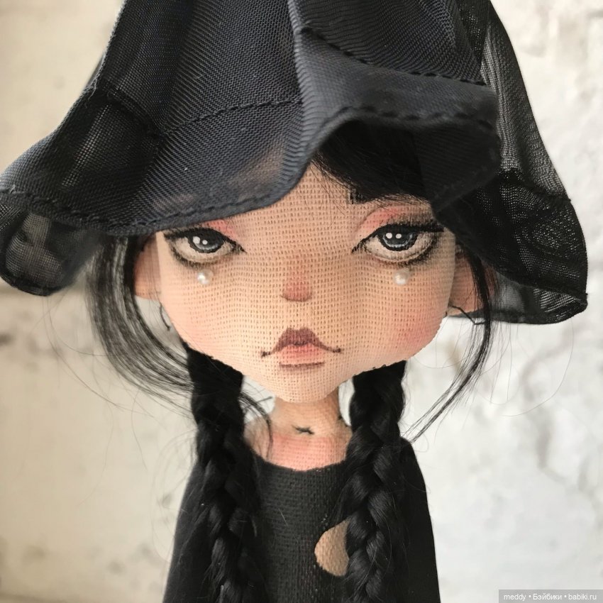 Первая кукла Нового Года, текстильная кукла Анастасии Угольниковой