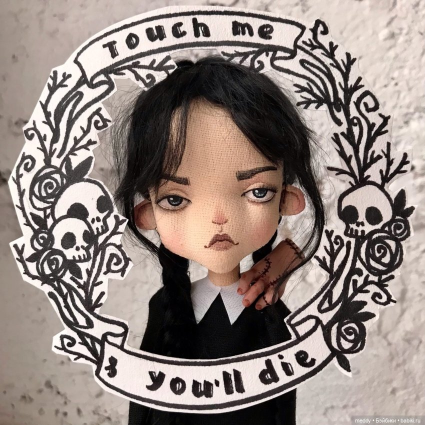 Первая кукла Нового Года, текстильная кукла Анастасии Угольниковой