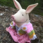 Очаровательная свинка Оливия от Madame Alexander