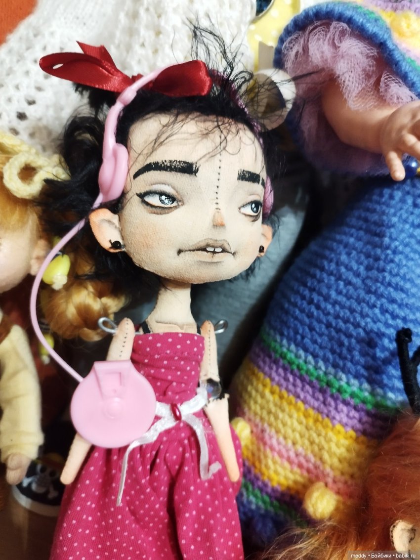Моя банда текстилек — Домашние фото авторских кукол: личные коллекции