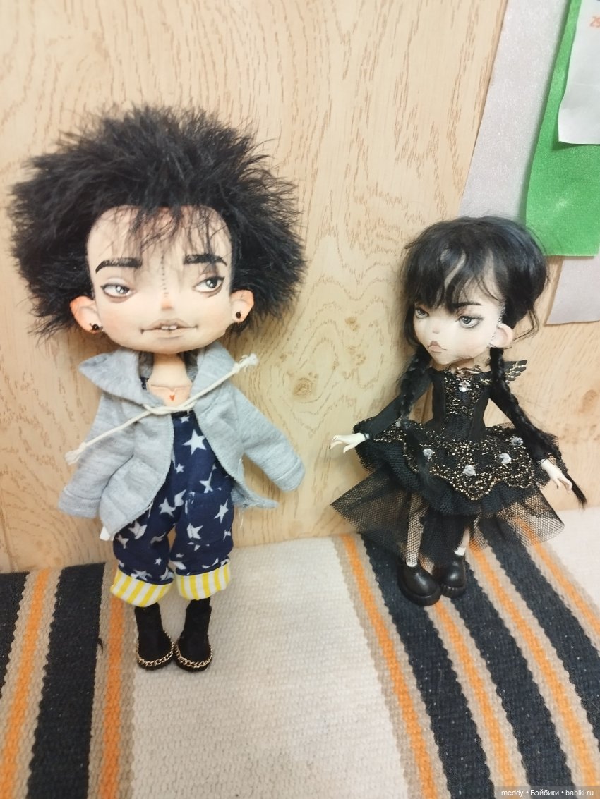 Моя банда текстилек — Домашние фото авторских кукол: личные коллекции