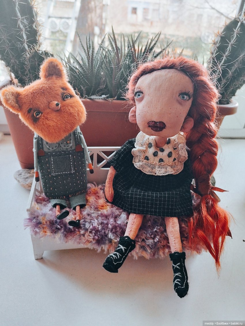Моя банда текстилек — Домашние фото авторских кукол: личные коллекции
