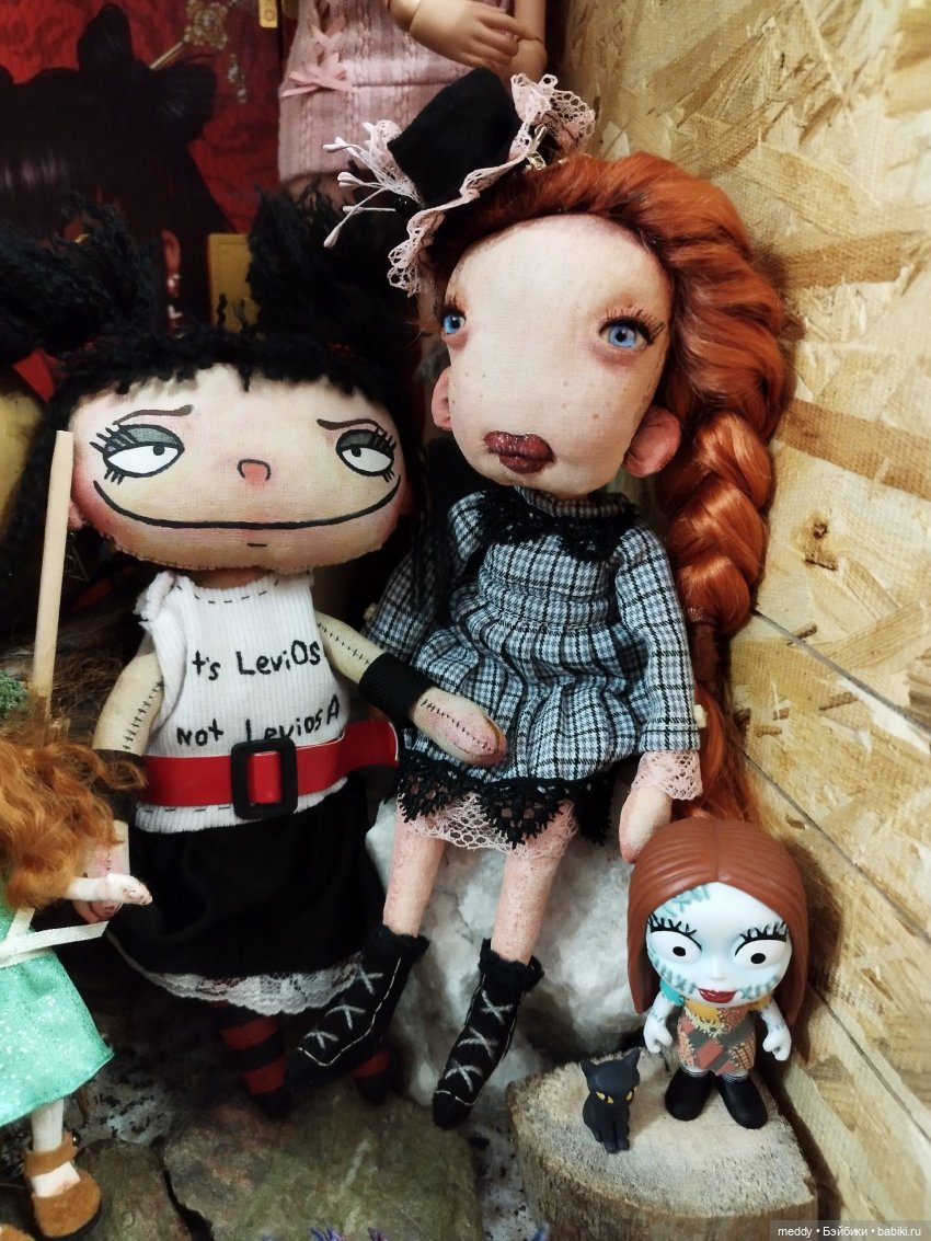 Моя банда текстилек — Домашние фото авторских кукол: личные коллекции