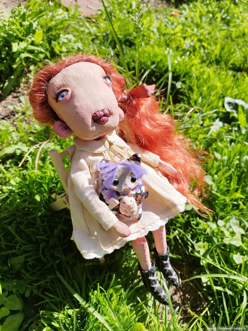 Моя банда текстилек — Домашние фото авторских кукол: личные коллекции