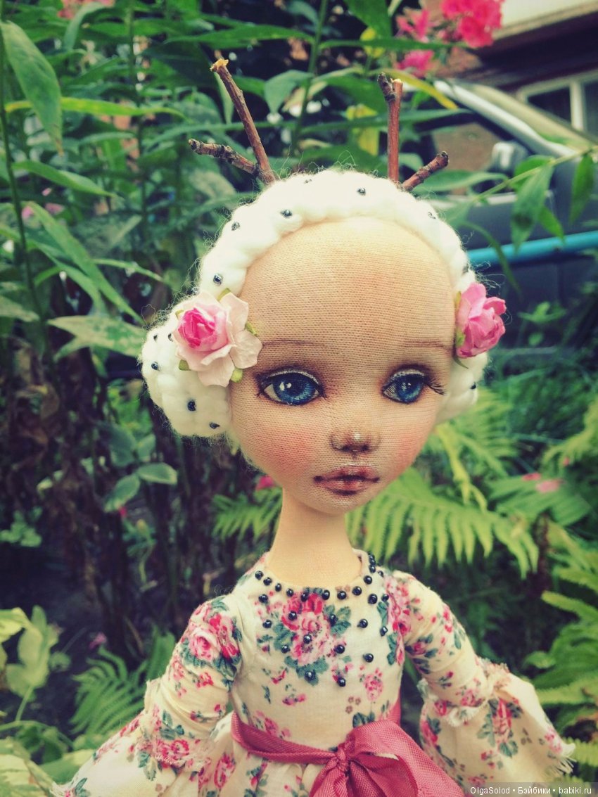 Аури и Лея - текстильные куклы-оленята | Бэйбики Аури и Лея - текстильные куклы-оленята (фото 6)