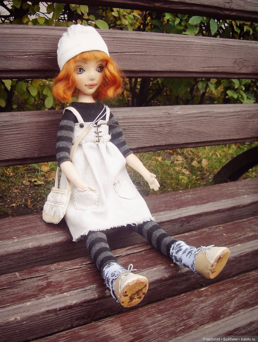 Ирэн - современная бохо-девушка на осенней прогулке (фото 4)