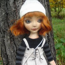 Ирэн - современная бохо-девушка на осенней прогулке