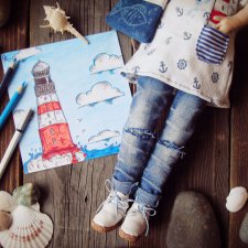 Бриджи превращаются... Или как надела джинсы на Ундину, опрос - приглашаю к участию