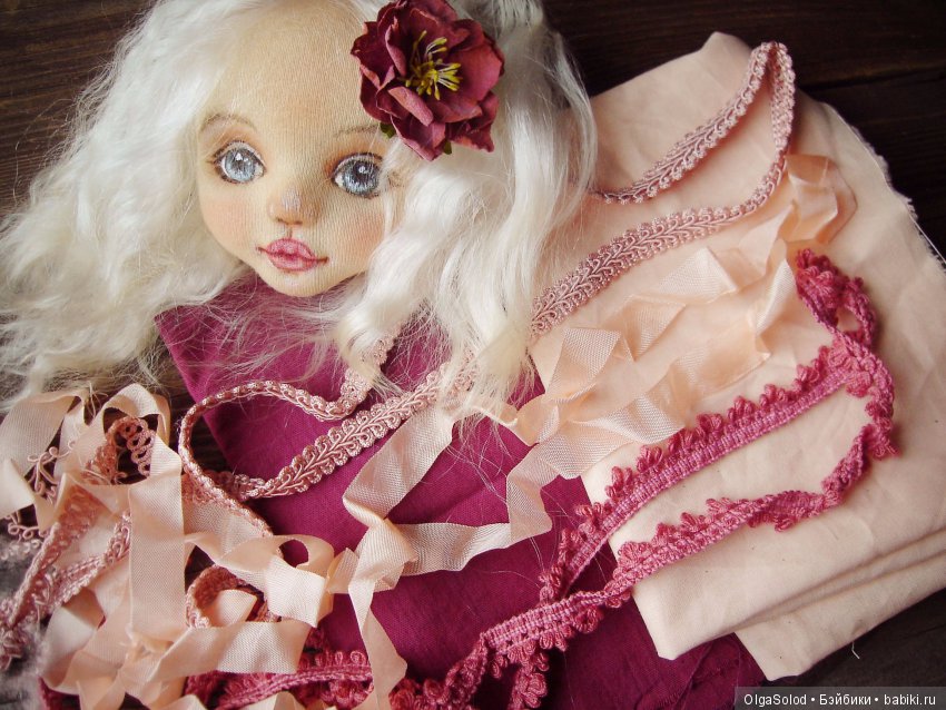 Моя Марусенька — Авторские текстильные куклы: Вальдорфские (фото 4)