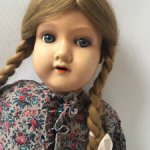 Антикварная кукла флиртушка Armand Marseille 390
