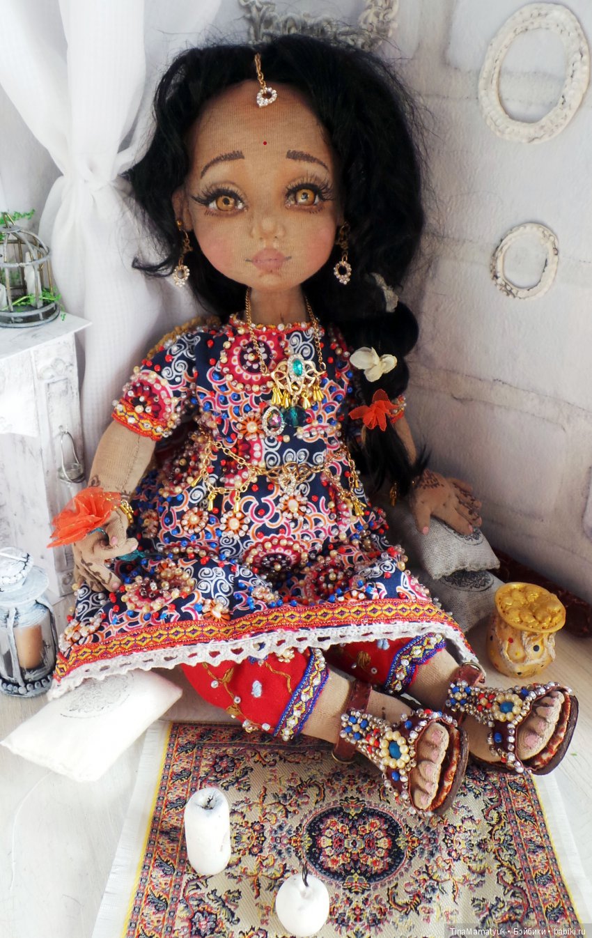 Куклы Тины Маматюк — Авторские текстильные куклы: Вальдорфские (фото 7)