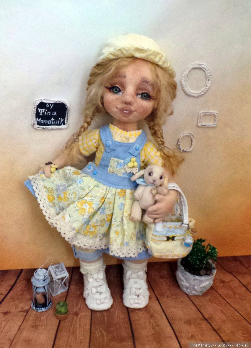 Куклы Тины Маматюк — Авторские текстильные куклы: Вальдорфские (фото 10)