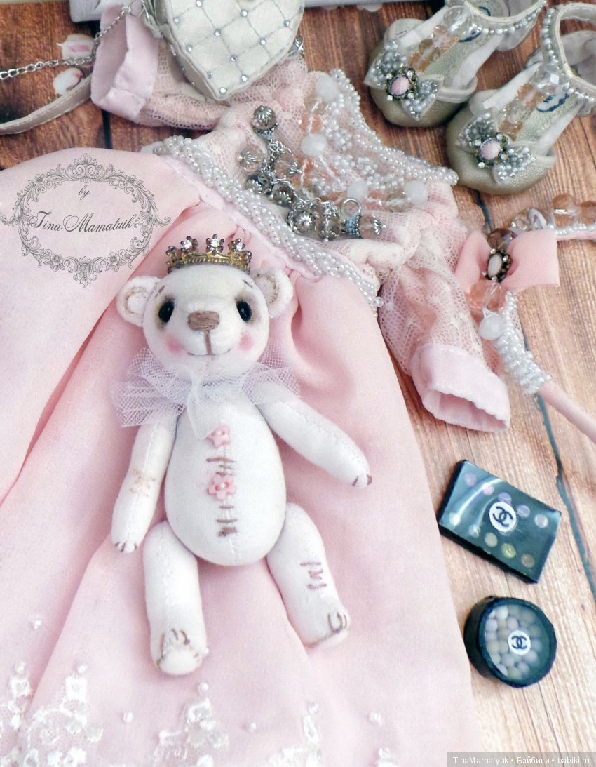 Текстильные куколки с объемным лицом, коллекция Бантики Цветочки (фото 10)