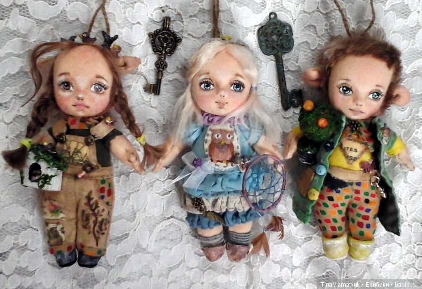 Феи и Хранители — Авторские текстильные куклы: Вальдорфские